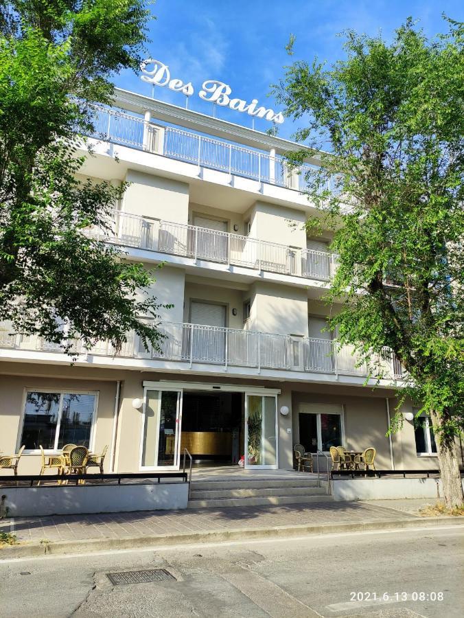 Hotel Des Bains Cattolica Bagian luar foto